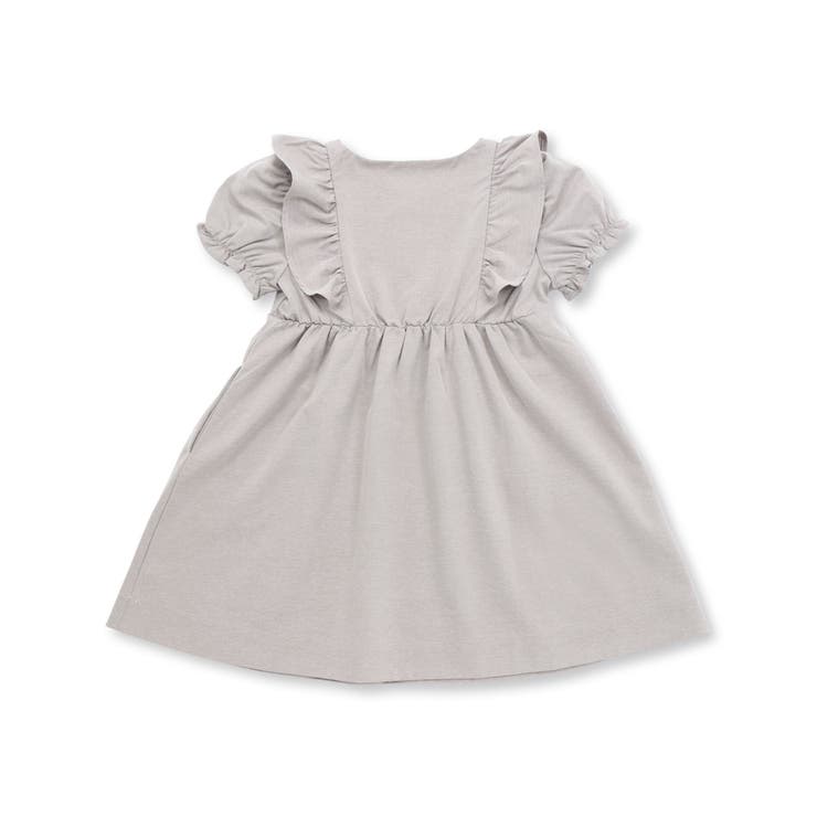 センタータックパフスリーブワンピース(95~150cm) | BeBe Petits Pois Vert | 詳細画像11 