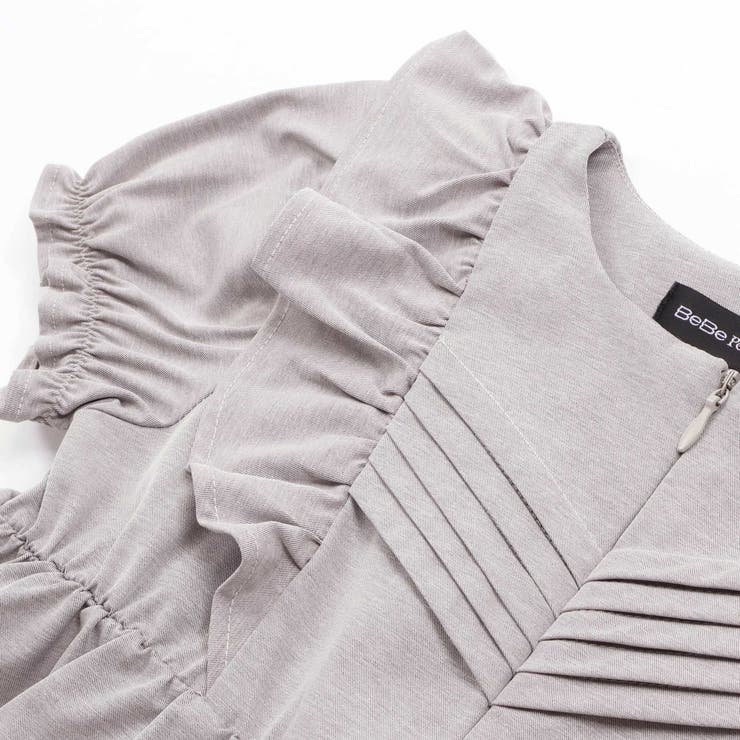 センタータックパフスリーブワンピース(95~150cm) | BeBe Petits Pois Vert | 詳細画像14 