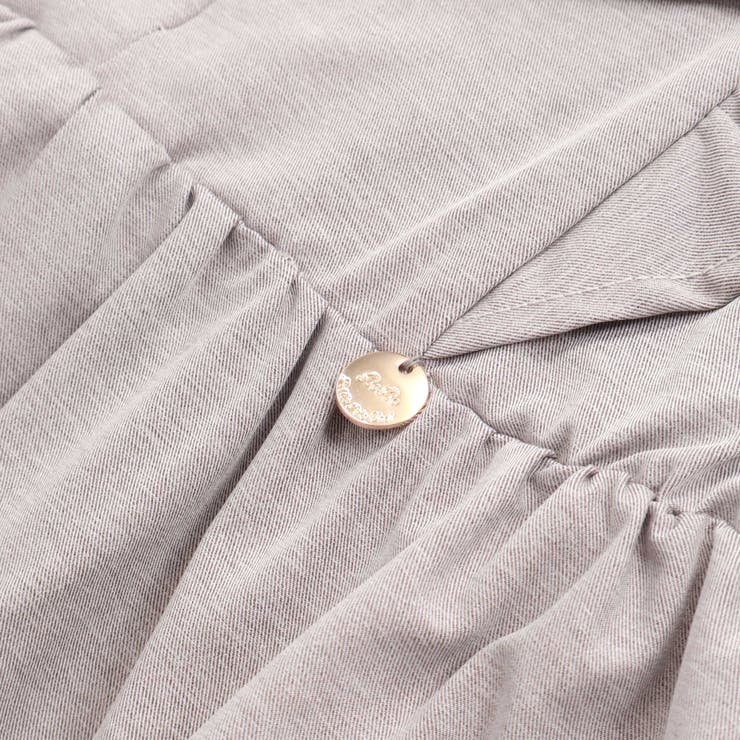 センタータックパフスリーブワンピース(95~150cm) | BeBe Petits Pois Vert | 詳細画像16 