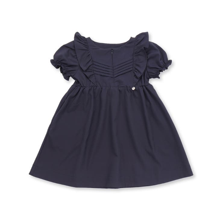 センタータックパフスリーブワンピース(95~150cm) | BeBe Petits Pois Vert | 詳細画像8 