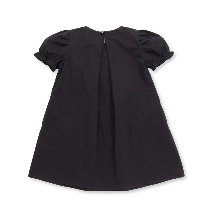 フロント刺しゅうタックパフスリーブワンピース(95~150cm) | BeBe Petits Pois Vert | 詳細画像16 