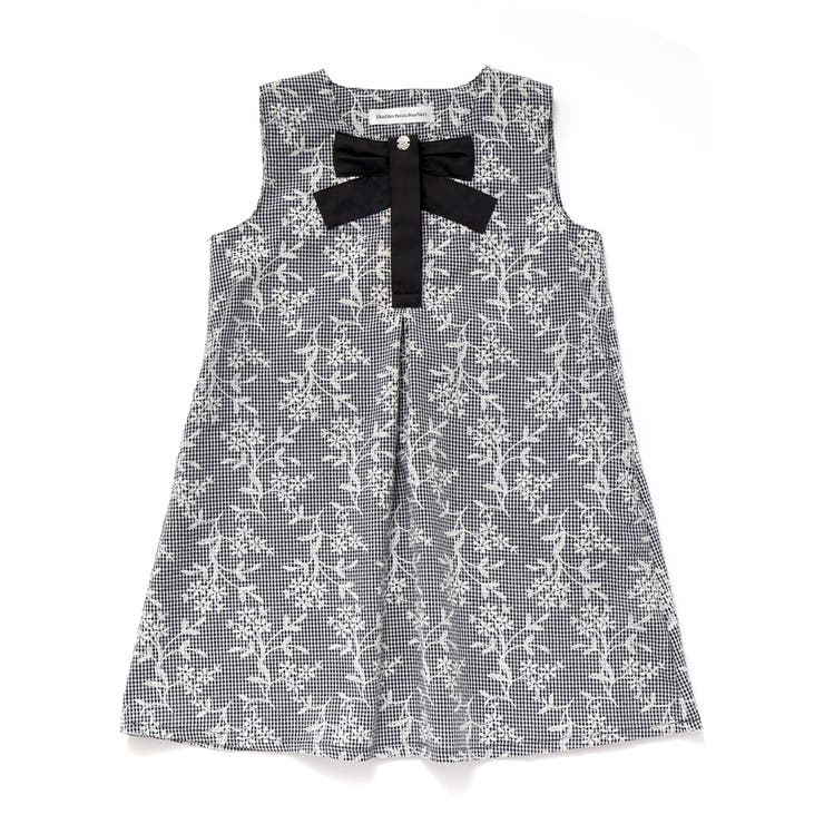 は*う様 WONDERFULWORLD ギンガムチェック花柄ワンピース は*う様 WONDERFULWORLD ギンガムチェック花柄ワンピース