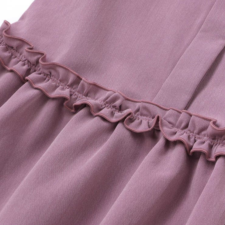 リボンフリルAラインワンピース(95~150cm) | BeBe Petits Pois Vert | 詳細画像11 