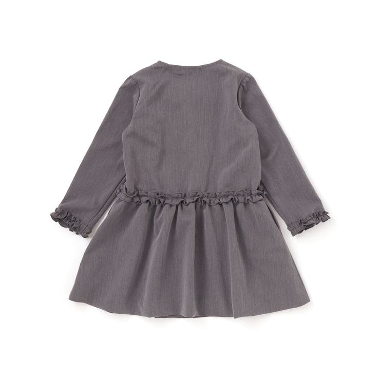 リボンフリルAラインワンピース(95~150cm) | BeBe Petits Pois Vert | 詳細画像16 