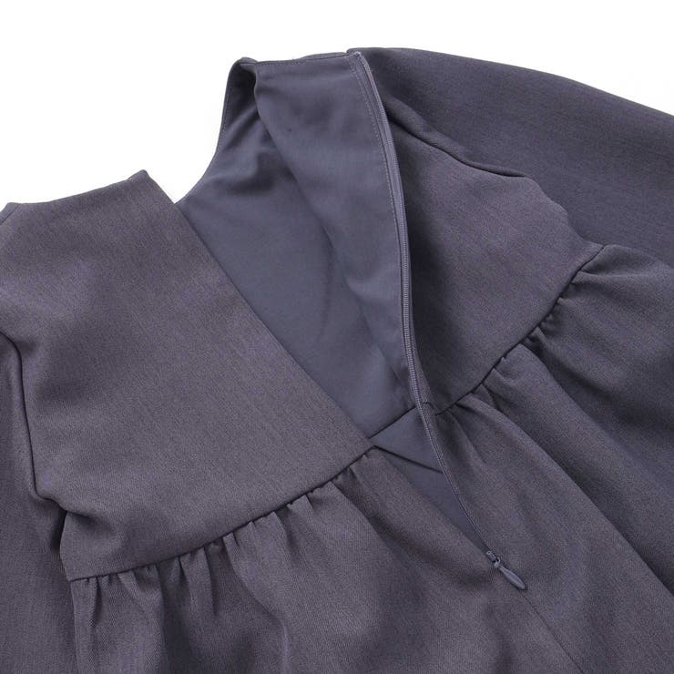 立体花モチーフ斜めタックワンピース(95~150cm) | BeBe Petits Pois Vert | 詳細画像16 