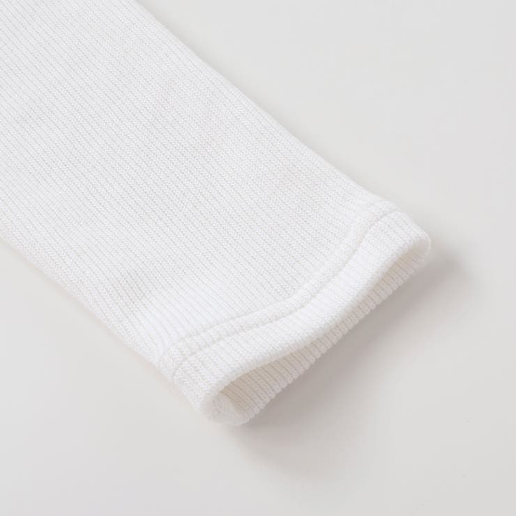 ニットリブ+レース起毛ドッキング長袖ワンピース(95~150cm) | BeBe Petits Pois Vert | 詳細画像15