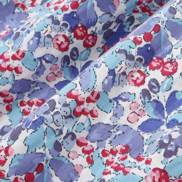 天竺+小花シャーリング長袖ワンピース(95~150cm) | BeBe Petits Pois Vert | 詳細画像19 