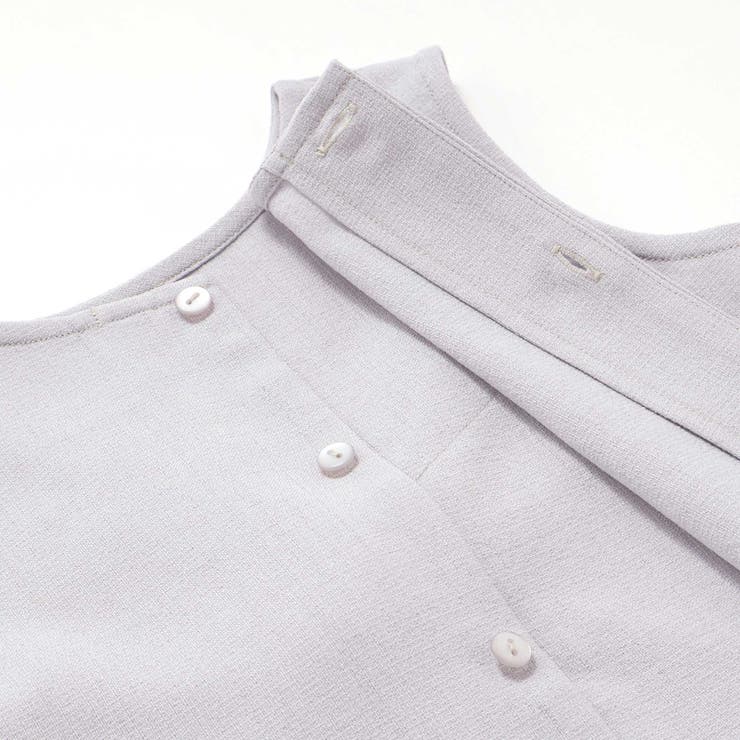 【前後着用可能】ノースリーブブラウス+タックキュロットパンツセットアップ(95~… | BeBe Petits Pois Vert | 詳細画像19 