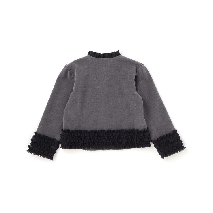 シフォンフリルブラウス+ロングパンツセットアップ(95~150cm) | BeBe Petits Pois Vert | 詳細画像20 