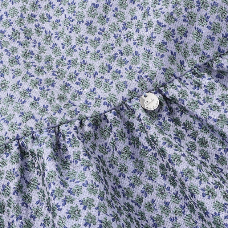 重ね着風花ジャガードチュニック+バルーンパンツセットアップ(95~150cm) | BeBe Petits Pois Vert | 詳細画像12 