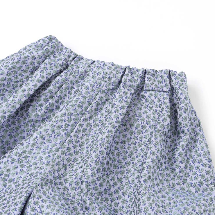 重ね着風花ジャガードチュニック+バルーンパンツセットアップ(95~150cm) | BeBe Petits Pois Vert | 詳細画像16 