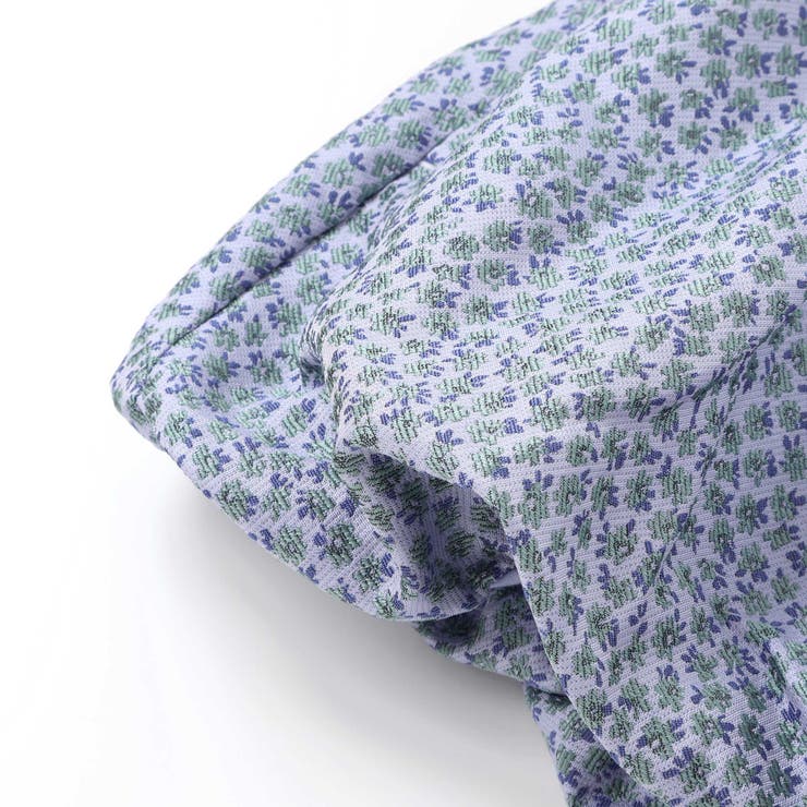 重ね着風花ジャガードチュニック+バルーンパンツセットアップ(95~150cm) | BeBe Petits Pois Vert | 詳細画像18 