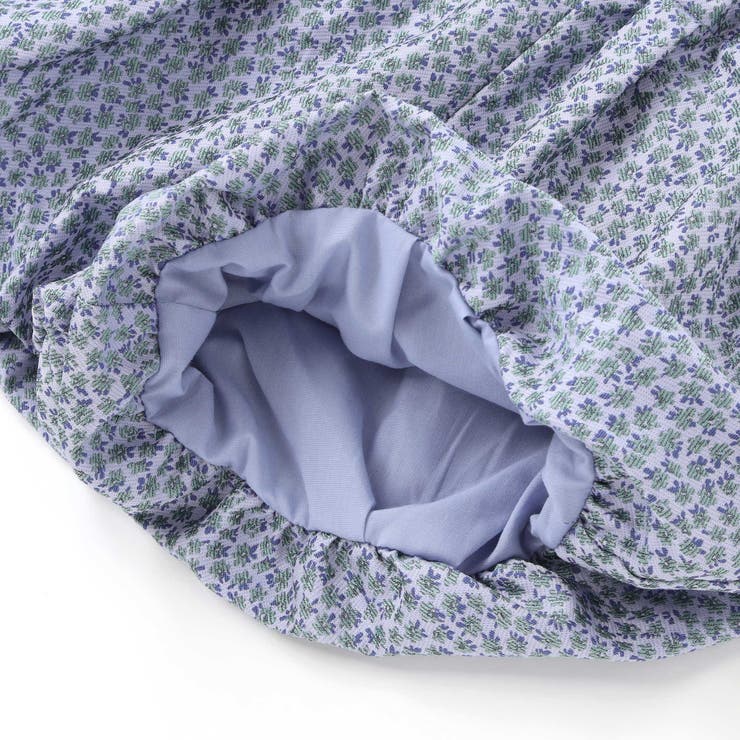 重ね着風花ジャガードチュニック+バルーンパンツセットアップ(95~150cm) | BeBe Petits Pois Vert | 詳細画像19 