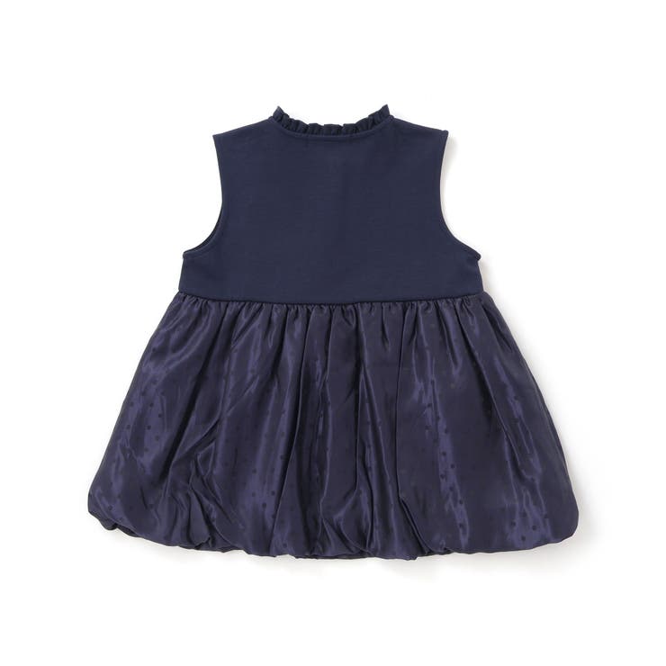 ドット切り替えバルーンジレ+ポンチパンツセットアップ(95~150cm) | BeBe Petits Pois Vert | 詳細画像7 