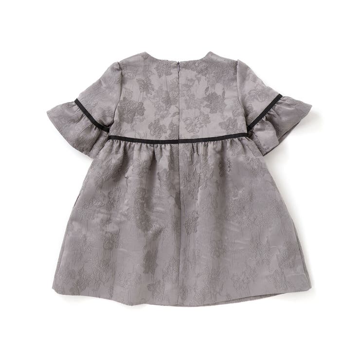 【お揃い】花刺しゅうジャガードワンピース+リブタートル2点セット(95~150c… | BeBe Petits Pois Vert | 詳細画像22 