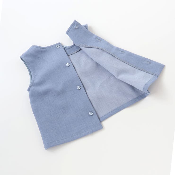 ストライプリボンセットアップ(95~150cm) | BeBe Petits Pois Vert | 詳細画像12 