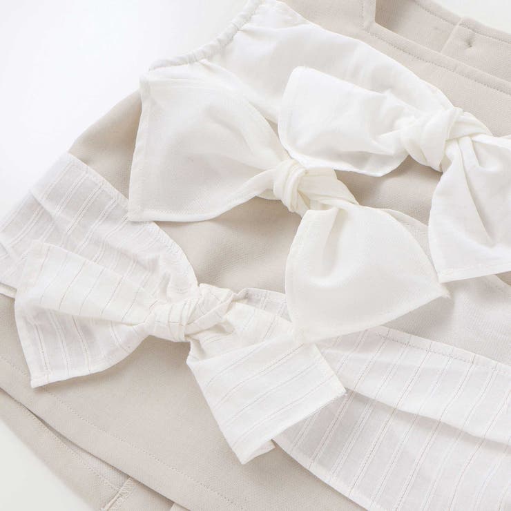 ストライプリボンセットアップ(95~150cm) | BeBe Petits Pois Vert | 詳細画像22 