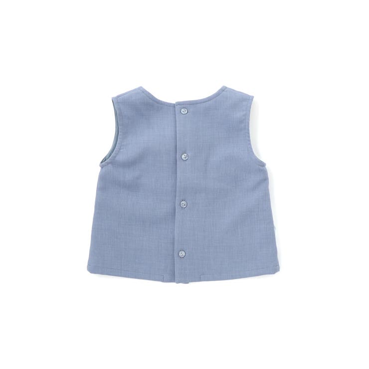 ストライプリボンセットアップ(95~150cm) | BeBe Petits Pois Vert | 詳細画像8 