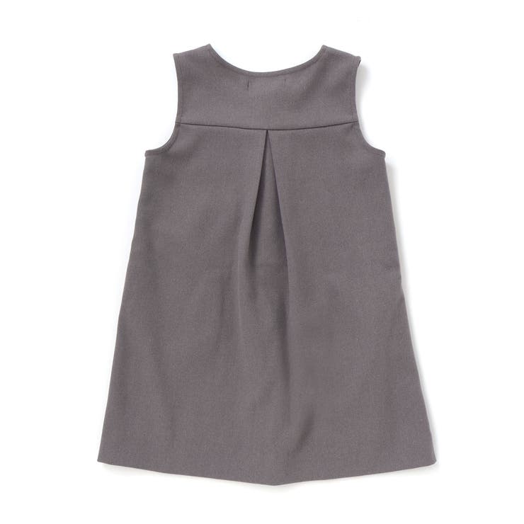 3段リボンAラインジャンパースカート(95~150cm) | BeBe Petits Pois Vert | 詳細画像9 