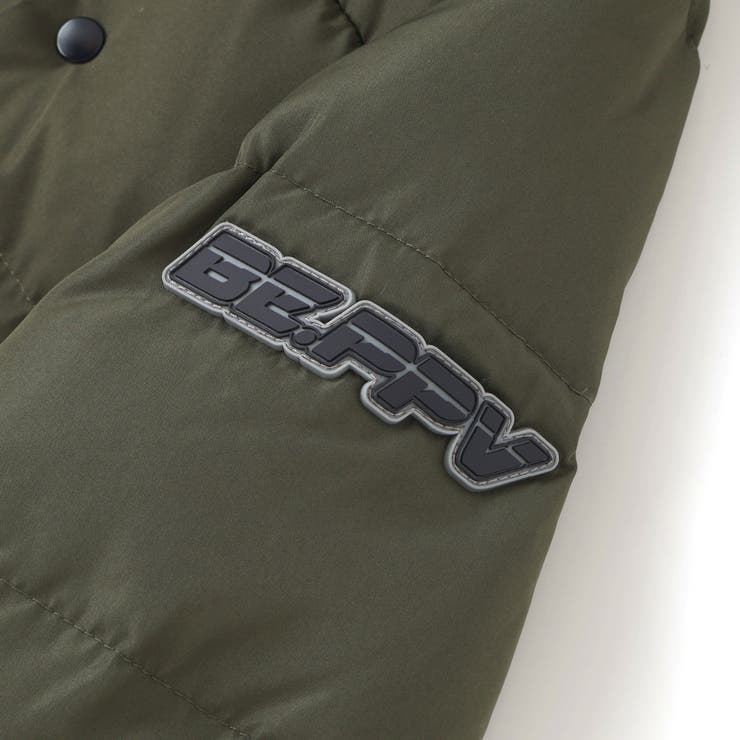 配色タフタ切り替えダウンコート(95~160cm) | BeBe Petits Pois Vert | 詳細画像18 