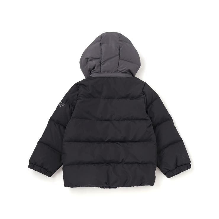 配色タフタ切り替えダウンコート(95~160cm) | BeBe Petits Pois Vert | 詳細画像9 