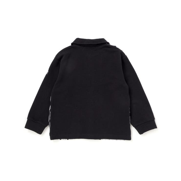 【お揃い】アーガイル+裏毛切り替え襟付きカーディガン(95~150cm) | BeBe Petits Pois Vert | 詳細画像19 