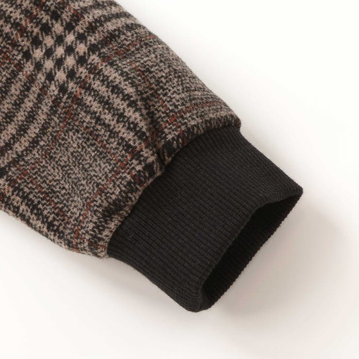 チェック起毛ジップブルゾン(95~150cm) | BeBe Petits Pois Vert | 詳細画像15 