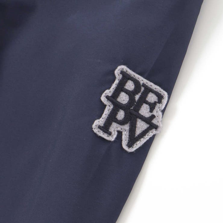 【お揃い】タフタ+チェック切り替えジップアップブルゾン(95~150cm) | BeBe Petits Pois Vert | 詳細画像13 