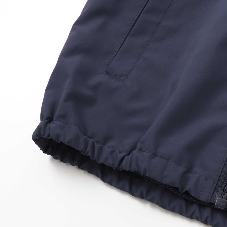 【お揃い】タフタ+チェック切り替えジップアップブルゾン(95~150cm) | BeBe Petits Pois Vert | 詳細画像16 