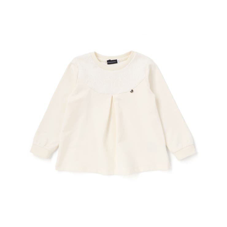 花ストレッチフロントプリーツAライントレーナー(95~160cm) | BeBe Petits Pois Vert | 詳細画像7 