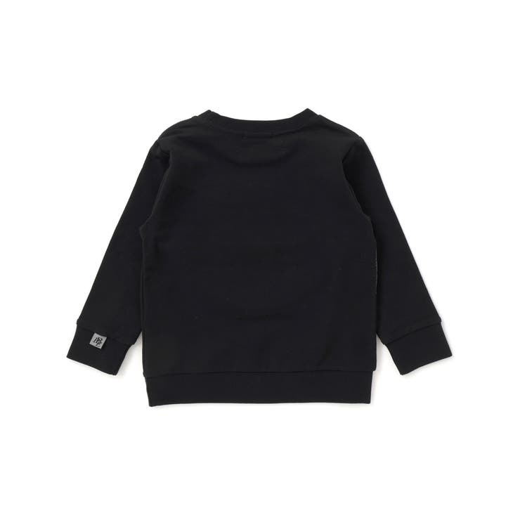 配色斜め切り替えエンボス加工トレーナー(95~150cm) | BeBe Petits Pois Vert | 詳細画像10 