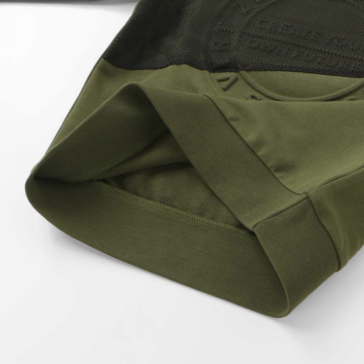 配色斜め切り替えエンボス加工トレーナー(95~150cm) | BeBe Petits Pois Vert | 詳細画像7 