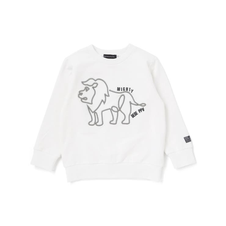 コード刺しゅうライオントレーナー(95~150cm) | BeBe Petits Pois Vert | 詳細画像8 