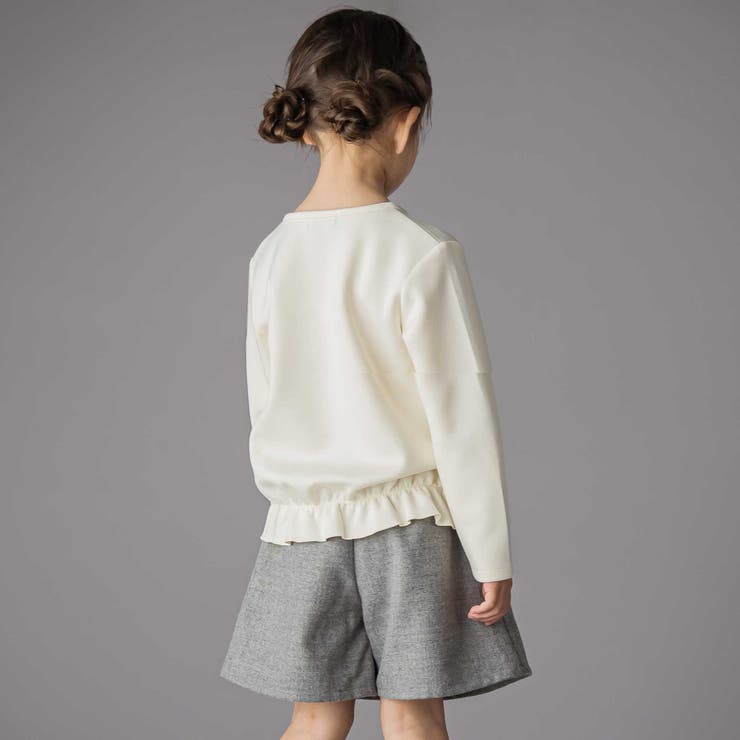 ウエストギャザーちょうちょトレーナー(95~150cm) | BeBe Petits Pois Vert | 詳細画像4 