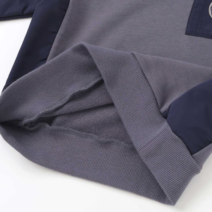 裏毛×タフタ切り替えトレーナー(95~160cm) | BeBe Petits Pois Vert | 詳細画像15 