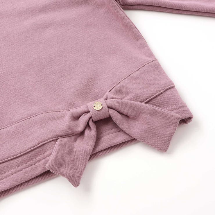 裏毛リボンポイントトレーナー(95~150cm) | BeBe Petits Pois Vert | 詳細画像13 