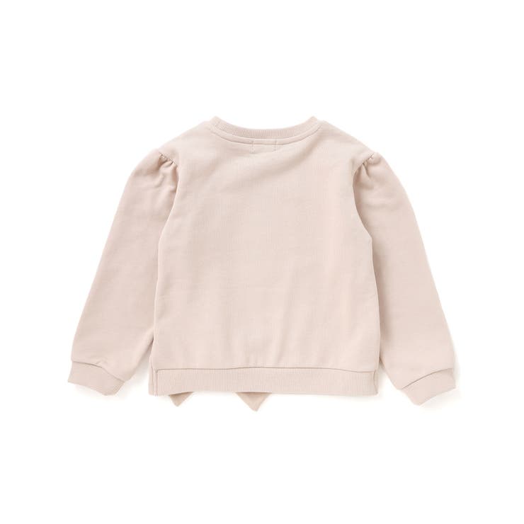 裏毛リボンポイントトレーナー(95~150cm) | BeBe Petits Pois Vert | 詳細画像7 