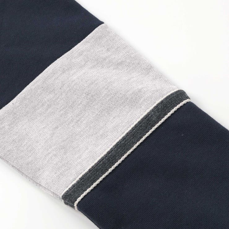 裏毛×鹿の子切り替えトレーナー(95~160cm) | BeBe Petits Pois Vert | 詳細画像14 