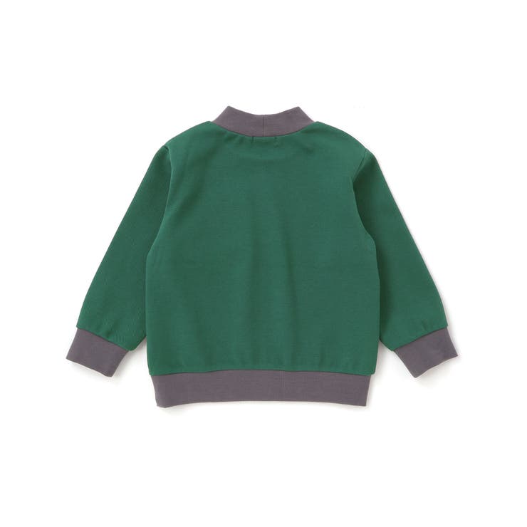 配色モックネックトレーナー(95~150cm) | BeBe Petits Pois Vert | 詳細画像11 