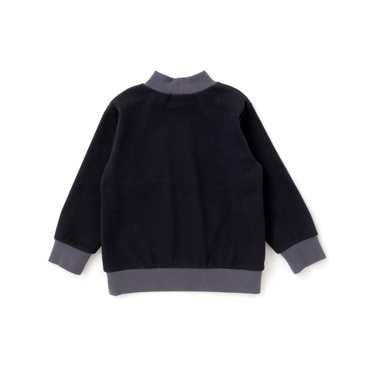 配色モックネックトレーナー(95~150cm) | BeBe Petits Pois Vert | 詳細画像9 