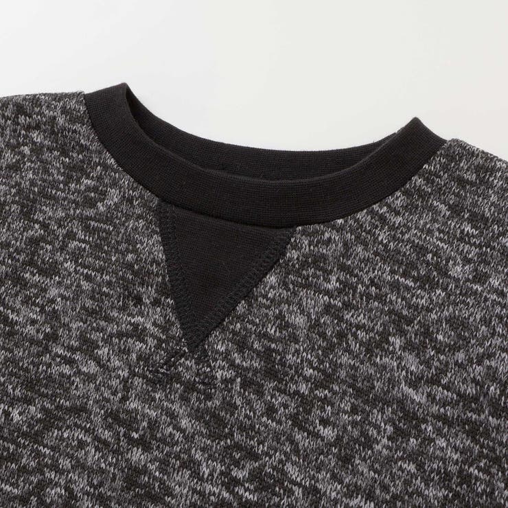 まだら柄裏起毛トレーナー(95~150cm) | BeBe Petits Pois Vert | 詳細画像10 