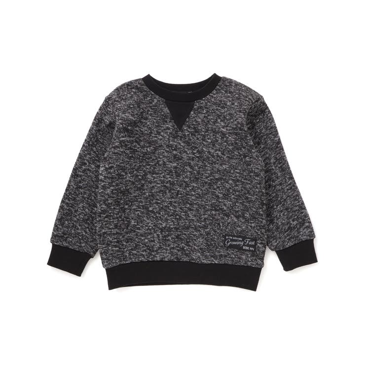 まだら柄裏起毛トレーナー(95~150cm) | BeBe Petits Pois Vert | 詳細画像8 