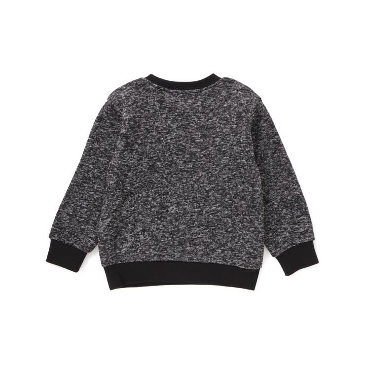 まだら柄裏起毛トレーナー(95~150cm) | BeBe Petits Pois Vert | 詳細画像9 