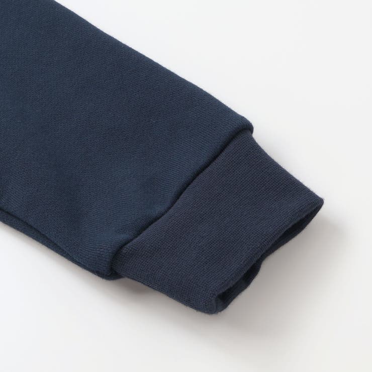 裏毛×斜めジャガード切り替えトレーナー(95~150cm) | BeBe Petits Pois Vert | 詳細画像10 