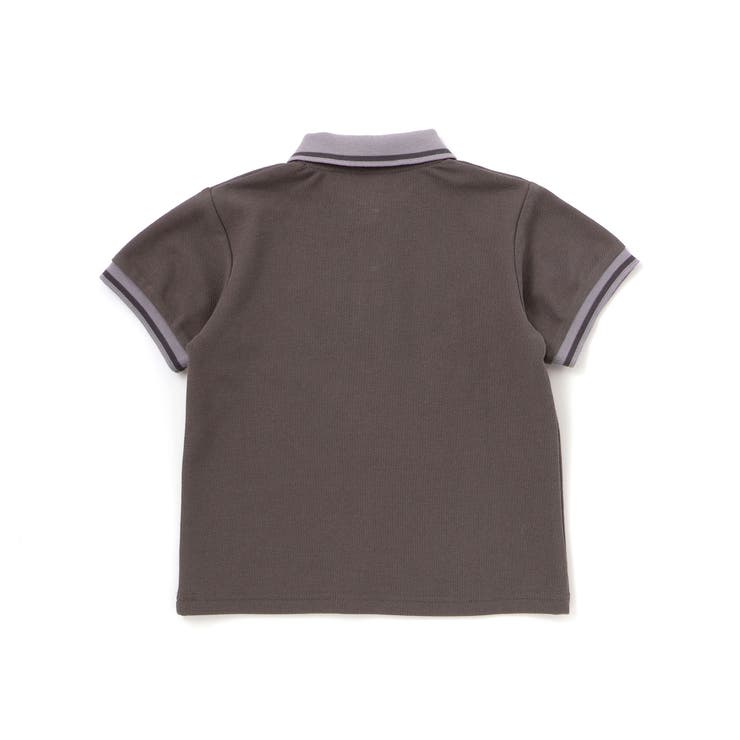 編立リブ鹿の子半袖ポロシャツ(95~150cm) | BeBe Petits Pois Vert | 詳細画像10 