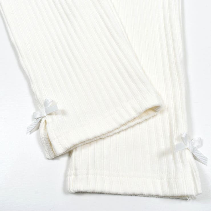 リブベーシックレギンス(95~150cm) | BeBe Petits Pois Vert | 詳細画像4 