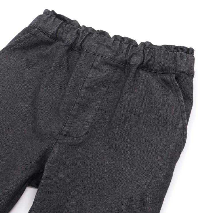 裾リボンスリット入りデニムパンツ(95~160cm) | BeBe Petits Pois Vert | 詳細画像11 