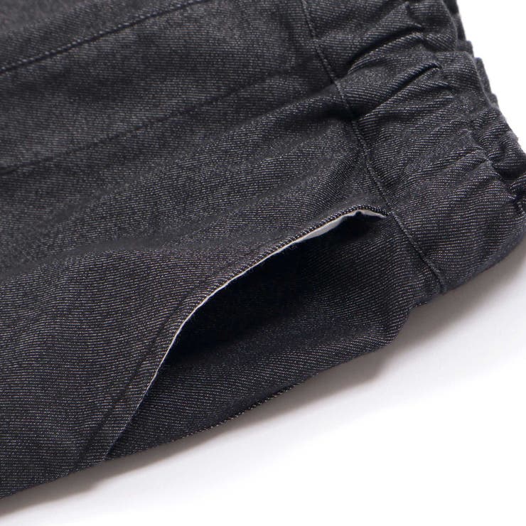 裾リボンスリット入りデニムパンツ(95~160cm) | BeBe Petits Pois Vert | 詳細画像12 