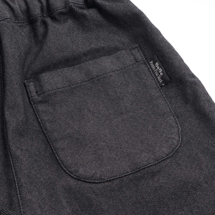 裾リボンスリット入りデニムパンツ(95~160cm) | BeBe Petits Pois Vert | 詳細画像13 