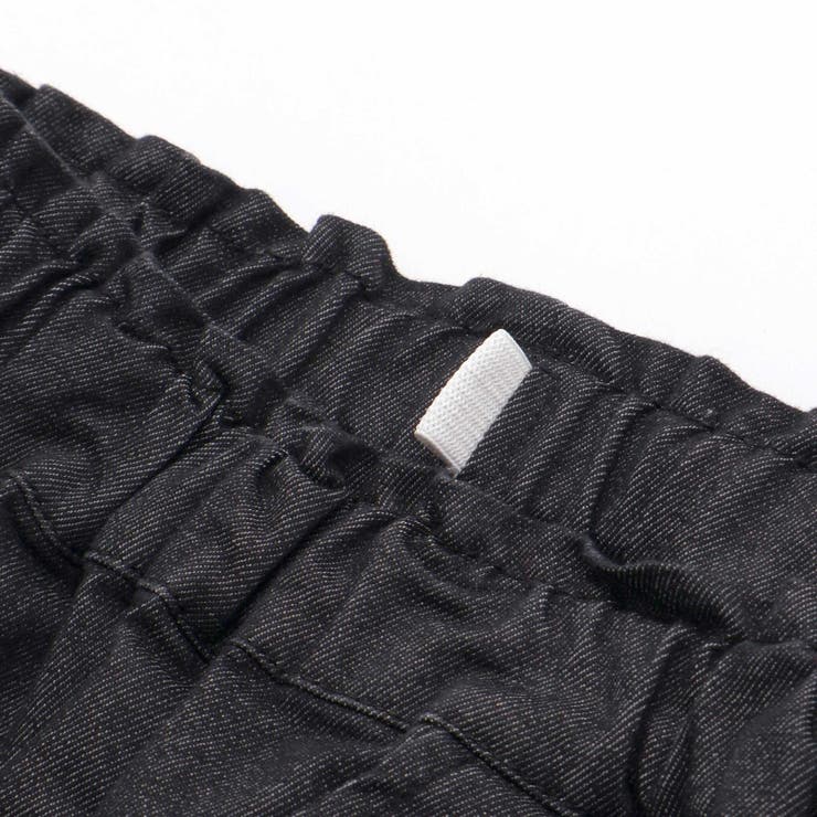 裾リボンスリット入りデニムパンツ(95~160cm) | BeBe Petits Pois Vert | 詳細画像15 